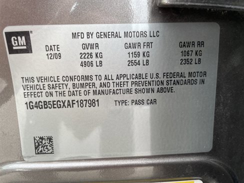 Used 2010 Buick LaCrosse CX image 37