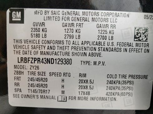 Certified 2022 Buick Envision Essence w/ Sport Touring Package image 28
