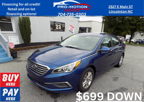 Used 2017 Hyundai Sonata SE image 1
