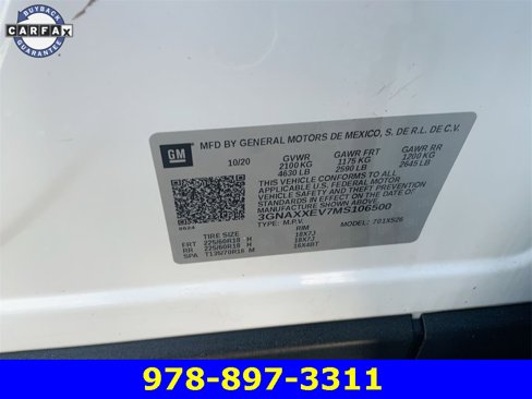 Certified 2021 Chevrolet Equinox Premier image 34