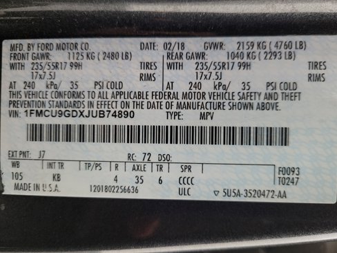Used 2018 Ford Escape SE image 33