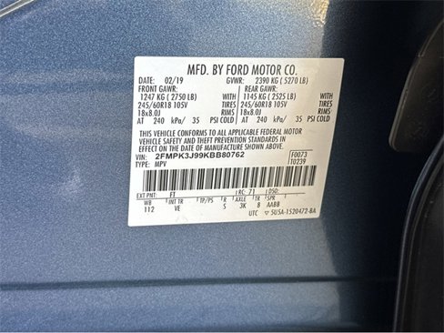 Used 2019 Ford Edge SEL w/ Equipment Group 201A image 46