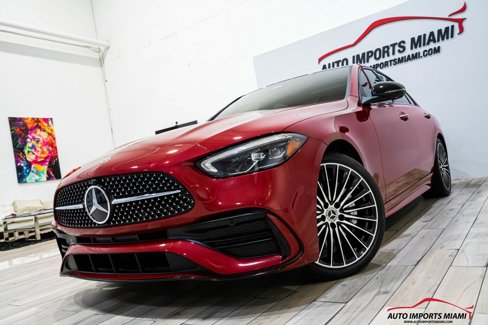Used 2024 Mercedes-Benz C 300 Sport w/ AMG Line w/ Night Package image 3