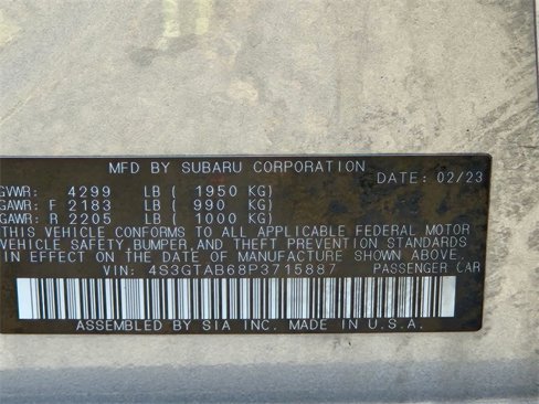 Used 2023 Subaru Impreza 2.0i image 32