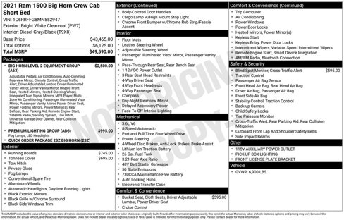 Used 2021 RAM 1500 Big Horn image 4
