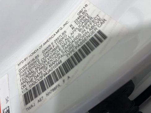 Certified 2018 Honda Accord Touring image 35