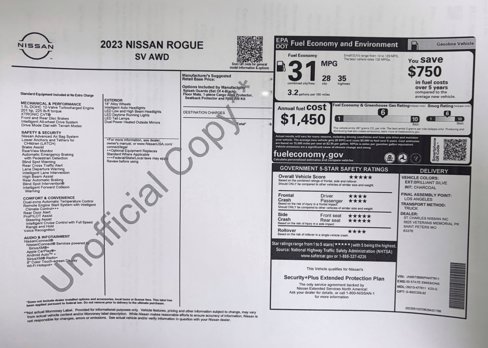 Used 2023 Nissan Rogue SV image 50