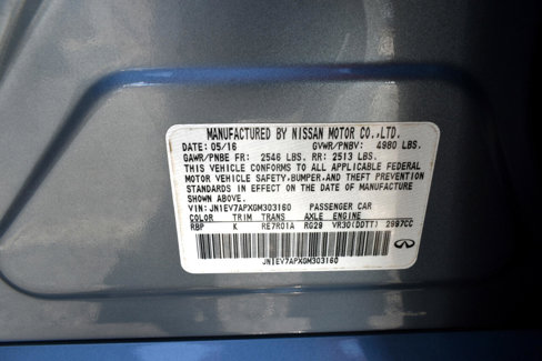 Used 2016 INFINITI Q50 3.0t Premium image 45