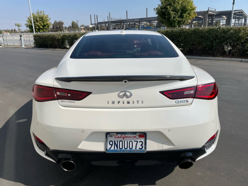 Used 2022 INFINITI Q60 Red Sport 400 w/ Carbon Fiber Package image 4