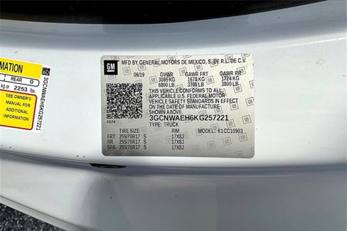 Used 2019 Chevrolet Silverado 1500 W/T w/ WT Convenience Package image 18