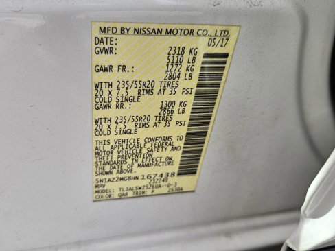 Used 2017 Nissan Murano Platinum w/ Platinum Technology Package image 26
