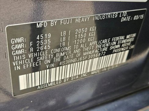 Used 2015 Subaru Legacy 2.5i Limited w/ Protection Package #1 image 25