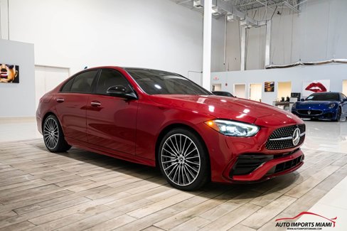 Used 2024 Mercedes-Benz C 300 Sport w/ AMG Line w/ Night Package image 95