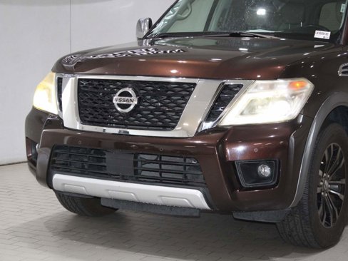 Used 2017 Nissan Armada Platinum w/ Captain Seat Package image 2