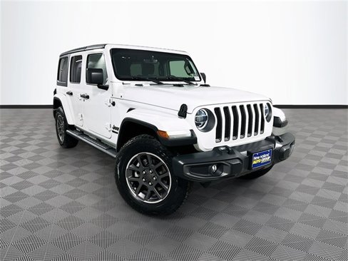 Certified 2021 Jeep Wrangler Unlimited Sport image 1