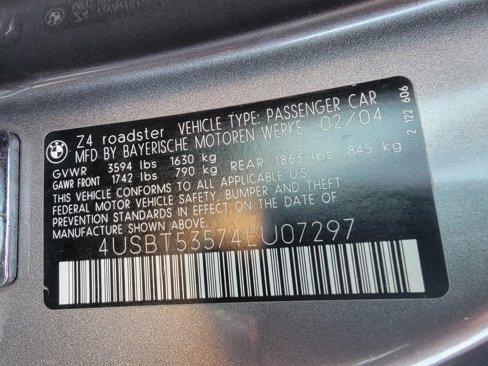 Used 2004 BMW Z4 3.0i image 12