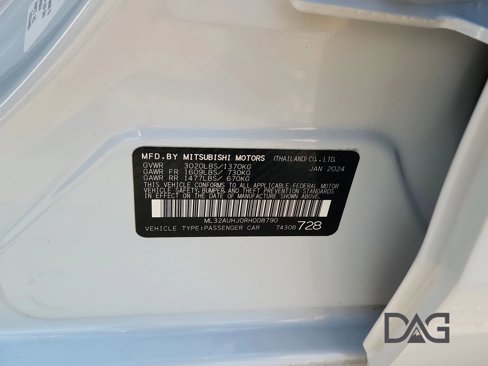 Used 2024 Mitsubishi Mirage ES image 27