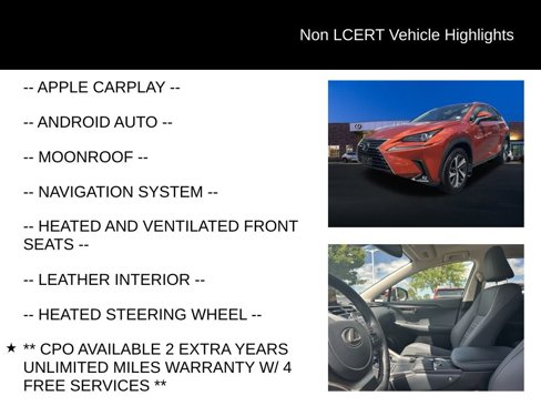 Used 2021 Lexus NX 300 AWD w/ Premium Package image 27