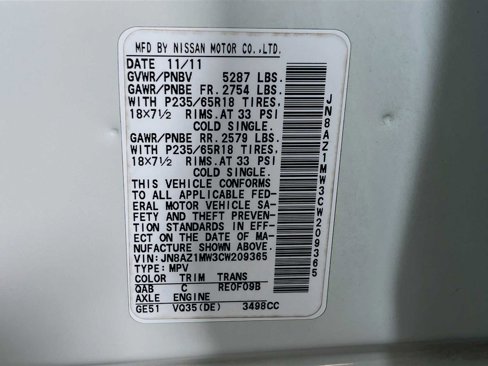 Used 2012 Nissan Murano SL image 29