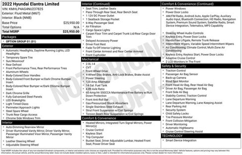 Used 2022 Hyundai Elantra Limited image 29