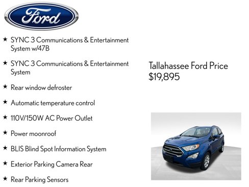 Used 2020 Ford EcoSport SE w/ SE Convenience Package image 8