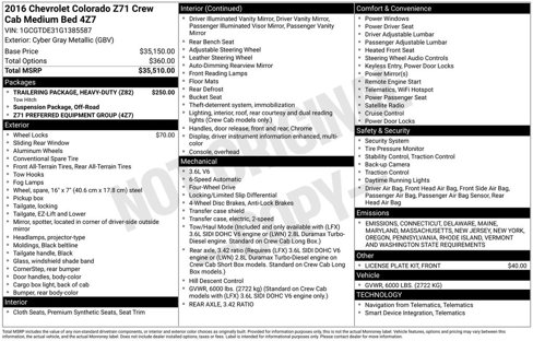 Used 2016 Chevrolet Colorado Z71 image 6