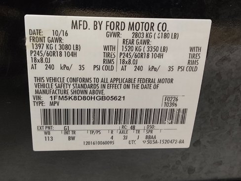 Used 2017 Ford Explorer XLT w/ Equipment Group 202A image 33