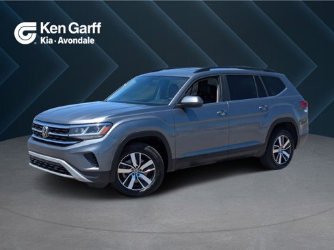 Used 2021 Volkswagen Atlas SE image 1