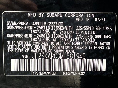 Used 2021 Subaru Forester Sport w/ Popular Package #2 image 21