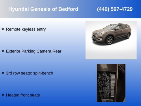 Used 2014 Hyundai Santa Fe GLS image 7