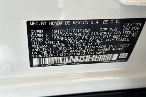 New 2026 Honda HR-V LX image 32