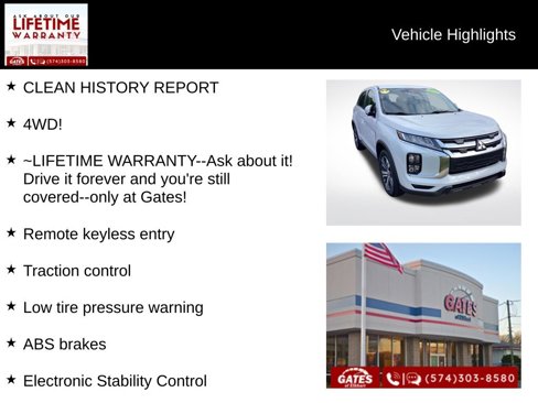Used 2024 Mitsubishi Outlander Sport SE image 7