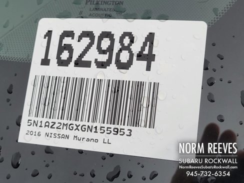 Used 2016 Nissan Murano SL image 3