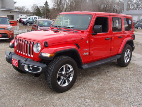 Used 2020 Jeep Wrangler Unlimited Sahara w/ Uconnect 4C Nav & Sound Group image 21