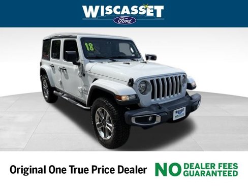Used 2018 Jeep Wrangler Unlimited Sahara image 1