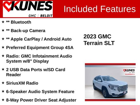 Used 2023 GMC Terrain SLT image 2