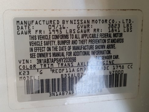 Used 2017 Nissan Sentra S image 33