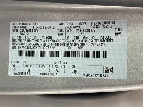 Used 2016 Ford Escape Titanium image 32
