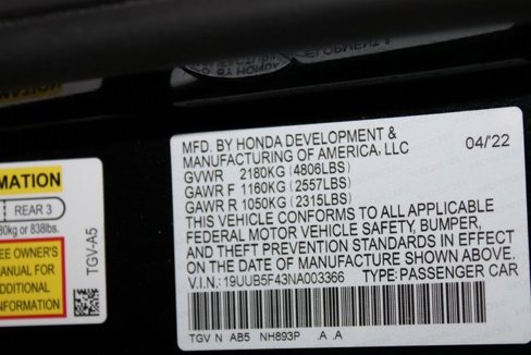 Used 2022 Acura TLX w/ Technology Package image 31