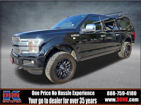 Used 2018 Ford F150 Platinum w/ Equipment Group 701A Luxury image 4