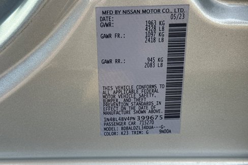 Used 2023 Nissan Altima 2.5 S image 31