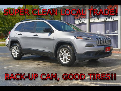 Used 2016 Jeep Cherokee Sport image 1