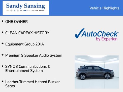Used 2018 Ford Edge SEL w/ Equipment Group 201A image 7