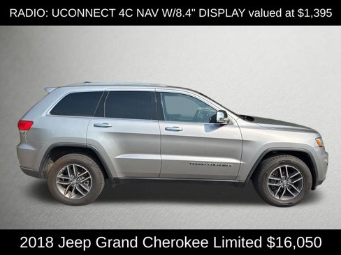 Used 2018 Jeep Grand Cherokee Limited image 2