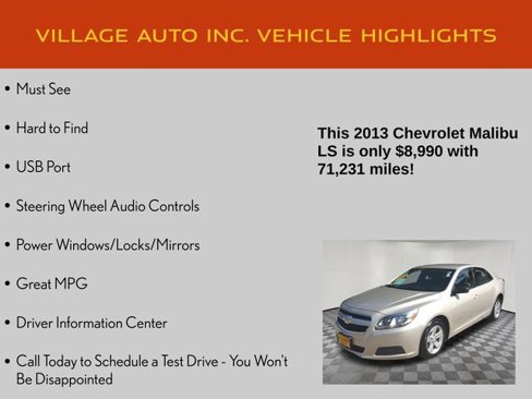 Used 2013 Chevrolet Malibu LS image 7