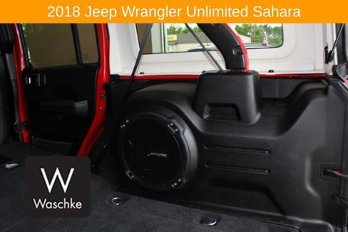 Used 2018 Jeep Wrangler Unlimited Sahara image 22