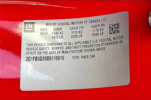 Used 2013 Chevrolet Camaro LT w/ RS Package image 30