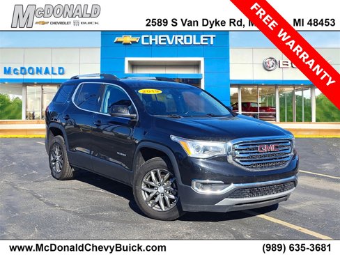 Used 2019 GMC Acadia SLT w/ LPO, Floor Liner Package image 1