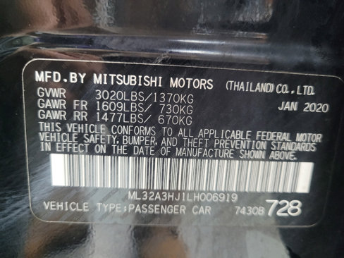Used 2020 Mitsubishi Mirage SE image 33