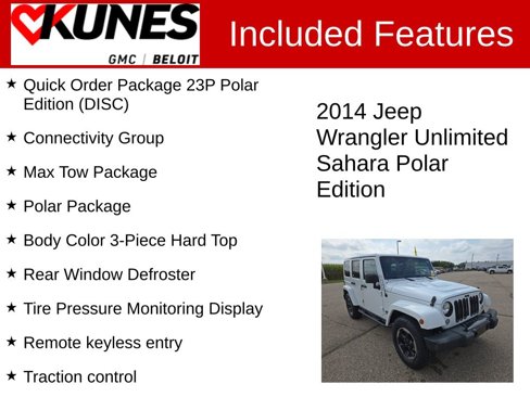 Used 2014 Jeep Wrangler Unlimited Sahara image 2